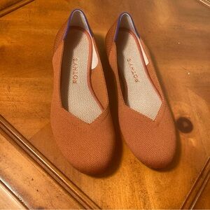 Rothy's Women's Brandy color round toe flats